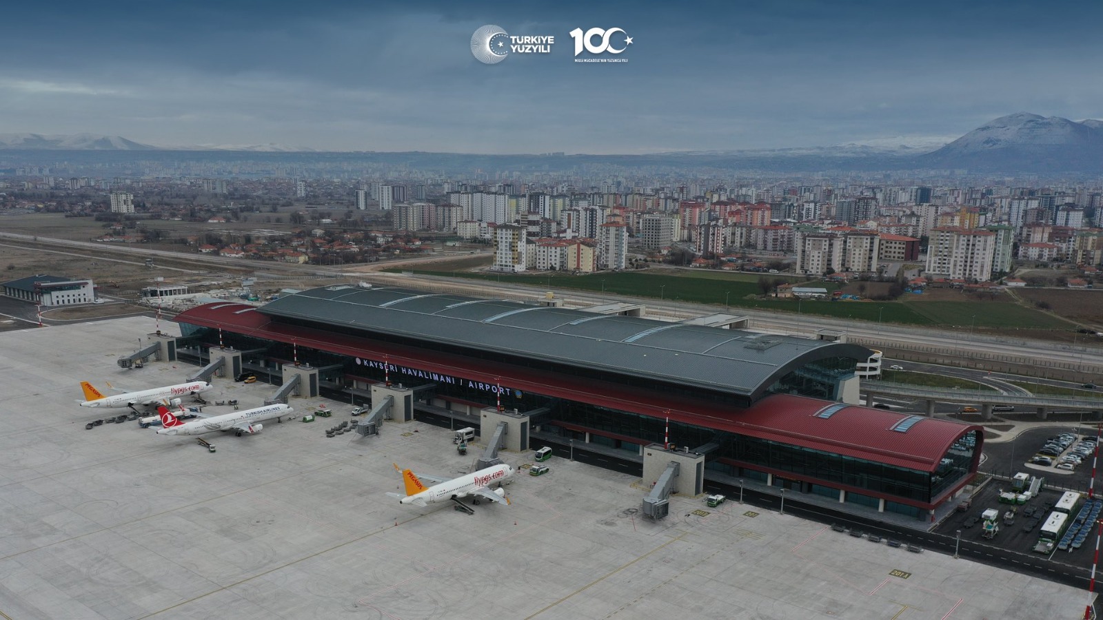 Kayseri Havalimanı 9 ayda 2 milyona yakın yolcu taşıdı